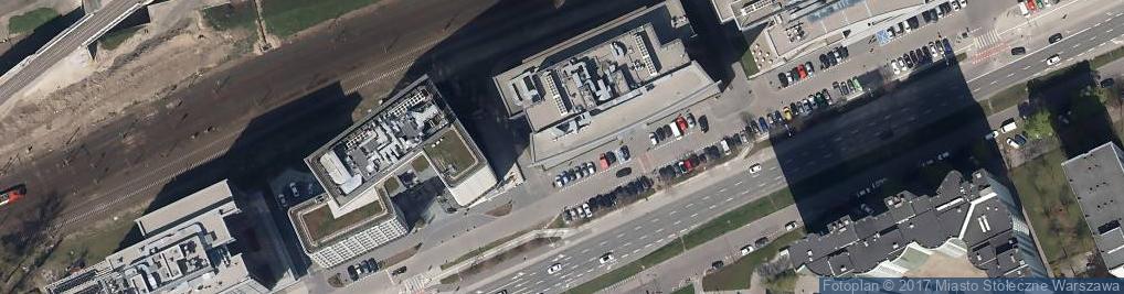 Zdjęcie satelitarne Jerozolimskie Business Centre