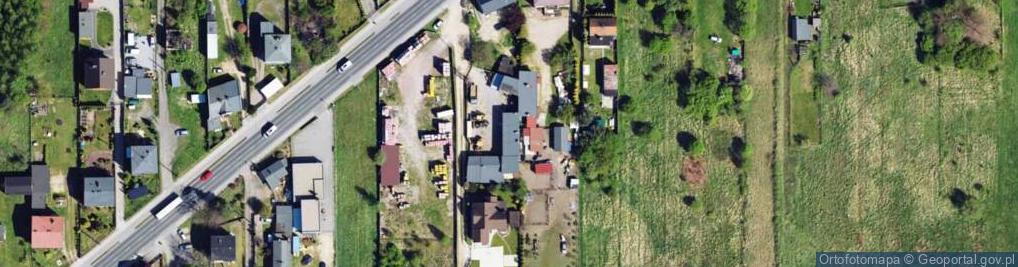 Zdjęcie satelitarne Jerzy Dudek Firma Usługowo-Handlowa Uster