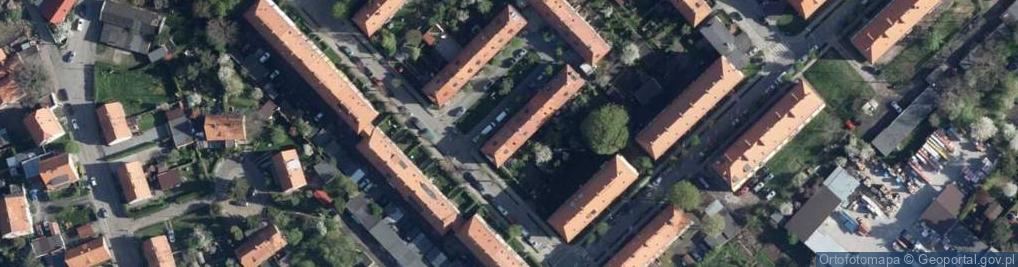 Zdjęcie satelitarne Jerzy Kowalczyk Firma Produkcyjno - Handlowa Optima