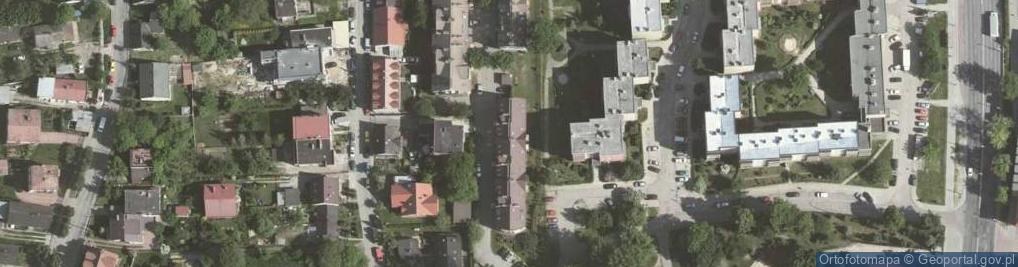 Zdjęcie satelitarne Jerzy Sikora Firma Handlowo-Usługowa Tenis-Net