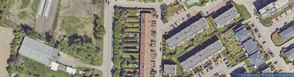Zdjęcie satelitarne JMJ Projekt Jadwiga Mikołajczyk-Wiśniewska