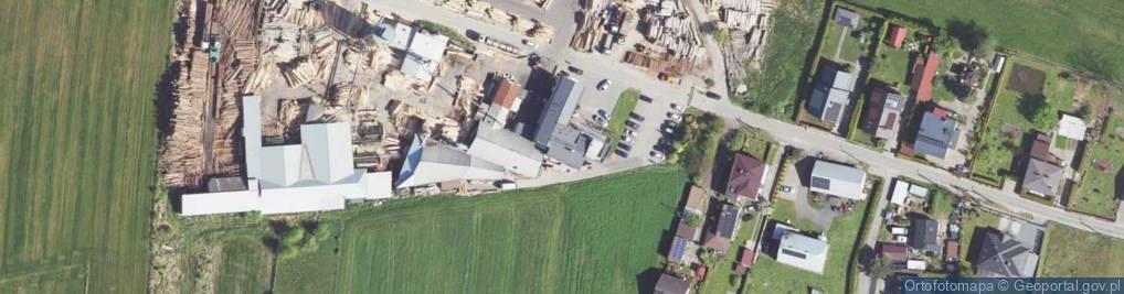 Zdjęcie satelitarne Joanna Dyjas Przedsiębiorstwo Wielobranżowe Mawit