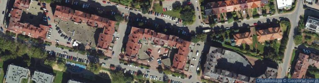 Zdjęcie satelitarne Joanna Młynarz Pracownia Poskrzydła