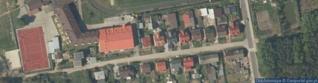 Zdjęcie satelitarne Joanna Sękalska Przedsiębiorstwo Produkcyjno-Handlowo_Usługowe Joanna ul.Szkolna 13, 99-434 Domaniewice