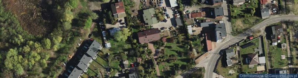 Zdjęcie satelitarne Joanna Stych Urządzanie i Utrzymywanie Terenów Zieleni