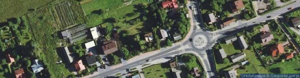 Zdjęcie satelitarne Joker Zawiślak Elżbieta Czekierda Janusz
