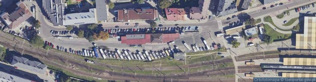 Zdjęcie satelitarne Jolanta Zysk-Mazur Kebab