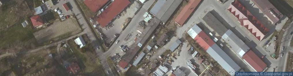 Zdjęcie satelitarne Józef Lisak Auto - Złom Kasacja Pojazdów Mechanicznych