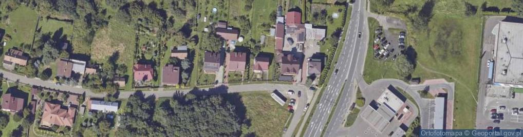 Zdjęcie satelitarne Józef Olszówka Zakład Cukierniczo-Karmelarskiu Ziutka Józef Olszówka