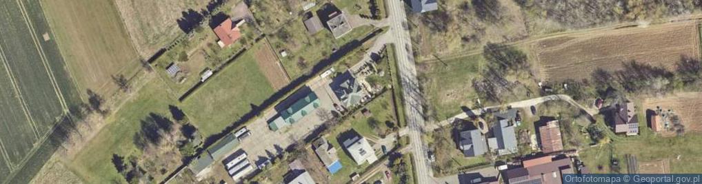 Zdjęcie satelitarne Józef Podolec Usługi Transportowo-Turystyczne