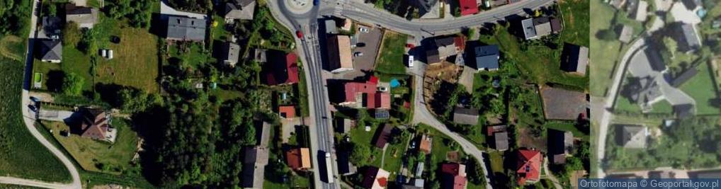 Zdjęcie satelitarne Józefa Naglik 1.Dekorator 2.Sklep Wielobranżowy Wiktoria