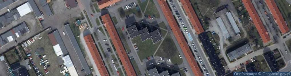Zdjęcie satelitarne Józki Inst Wod Kan i Gaz Miaz Józef Kapłon Józef