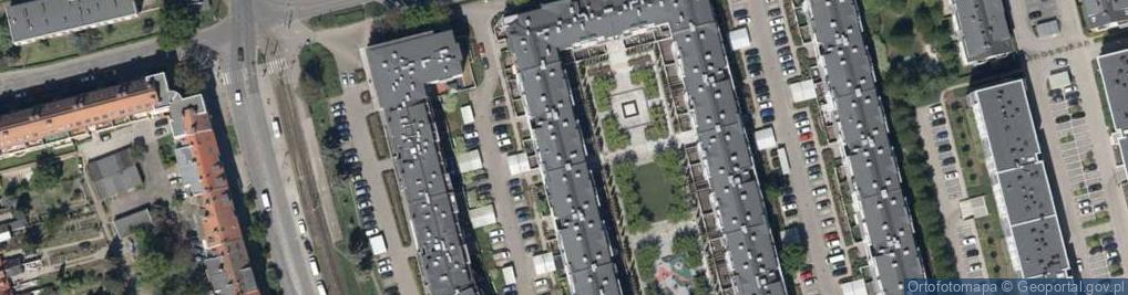 Zdjęcie satelitarne JR Usługi Rolnicze