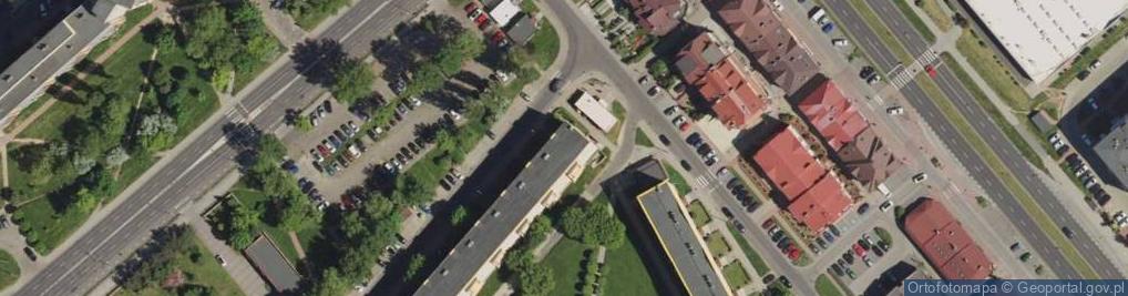 Zdjęcie satelitarne Ju KR Pawilon Handlowy