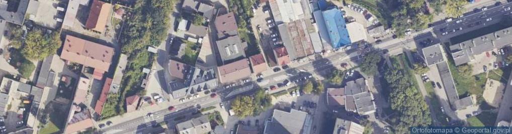 Zdjęcie satelitarne Junak Błędowska Barbara Pracownia Badań Psychologicznych Poradnia Psychologiczna
