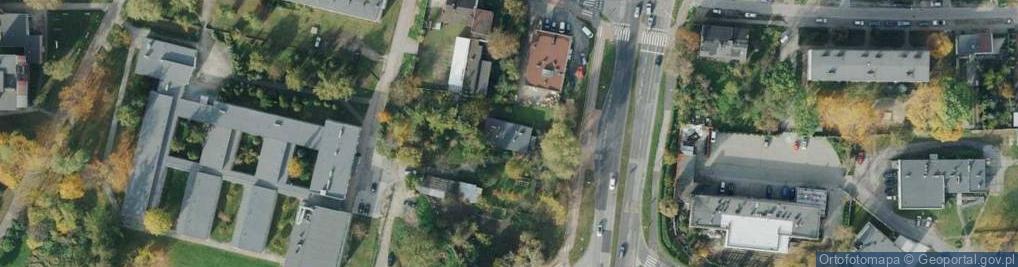 Zdjęcie satelitarne Jurajskie Centrum Budownictwa Jednorodzinnego Domek Na Jurze
