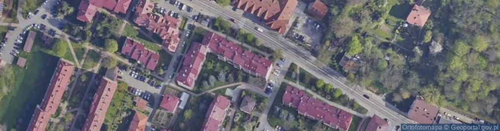 Zdjęcie satelitarne Jurex Międzynarodowy Przewóz Osób Jerzy Ksztoń Krzysztof Jastrzębski