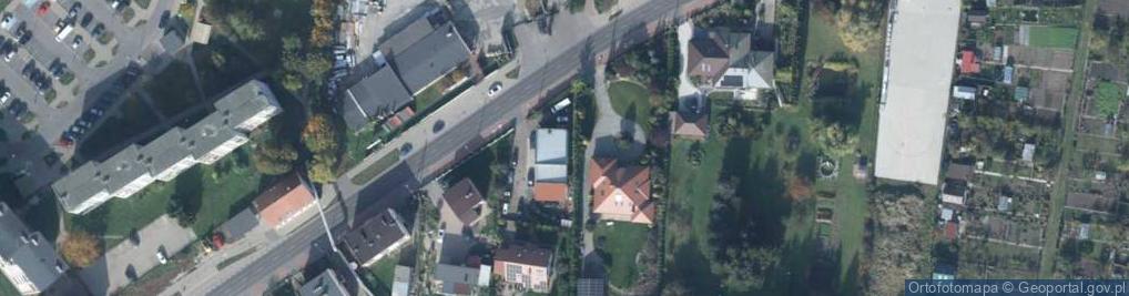 Zdjęcie satelitarne Jurta Jerzy Sikorski Tadeusz Słowik