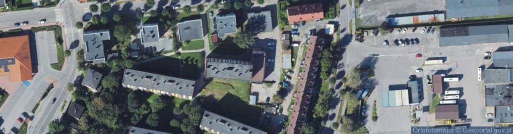 Zdjęcie satelitarne Justyna Borowska Przedsiębiorstwo Handlowo-Usługowe Unitap