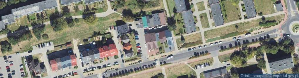 Zdjęcie satelitarne Justyna Glazik - Działalność Gospodarcza