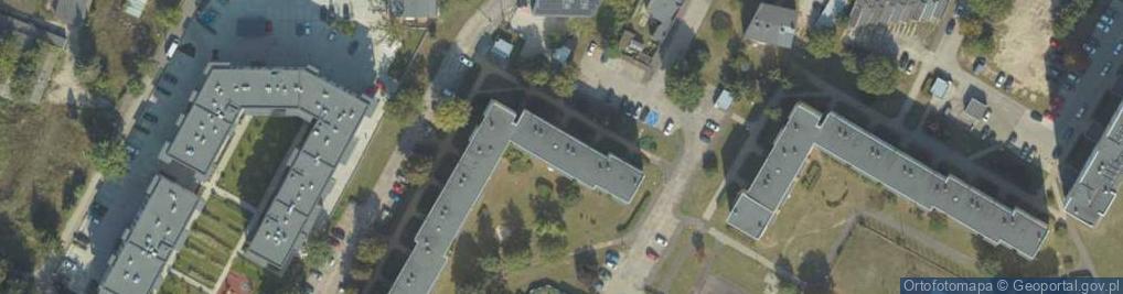 Zdjęcie satelitarne Justyna Kamińska Pośrednictwo Ubezpieczeniowe