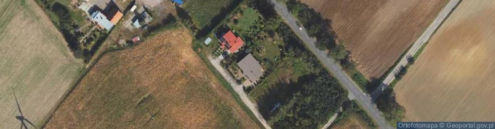 Zdjęcie satelitarne Justyna Kochańska Hurtownia Olejów i Paliw Olbrod