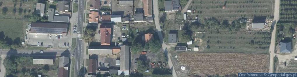 Zdjęcie satelitarne Justyna Kubacka Obsługa Inwestycji i Kosztorysowanie