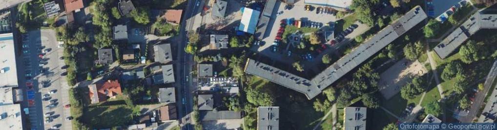 Zdjęcie satelitarne Justyna Pawłowska - Działalność Gospodarcza