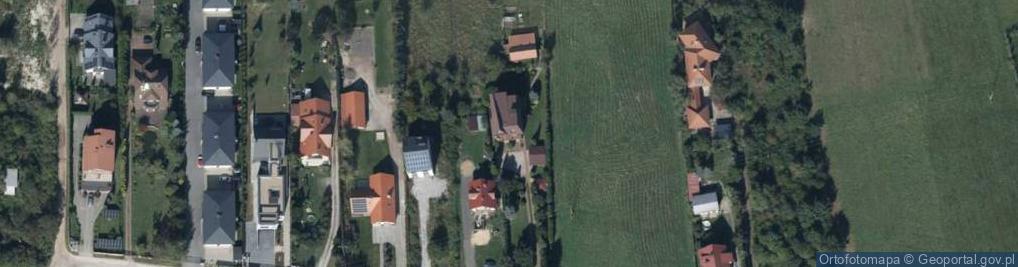 Zdjęcie satelitarne Justyna Płatek Przedsiębiorstwo Usługowo - Handlowe Piramida