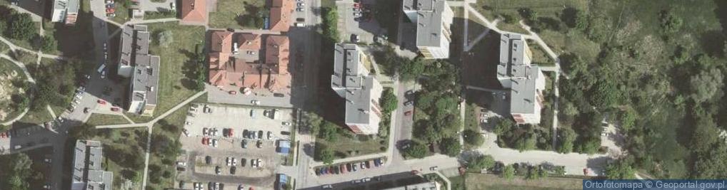 Zdjęcie satelitarne Justyna Skoczek - Działalność Gospodarcza