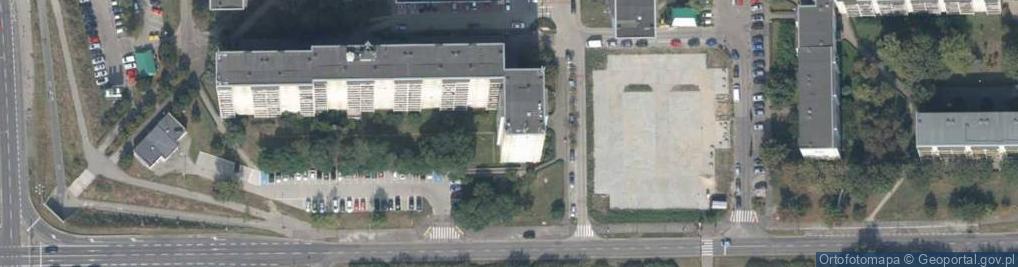 Zdjęcie satelitarne Justyna Woźna Pogotowie Krawieckie Justyna
