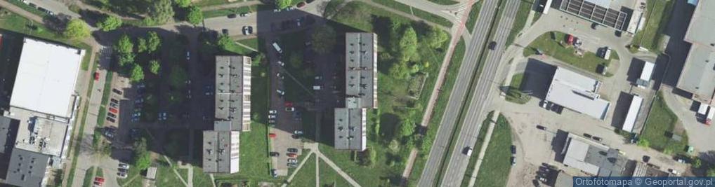 Zdjęcie satelitarne Juszczyk Tadeusz, Soska Andrzej Handel Hurt, Detal.Artyk.Spoż.Przem.