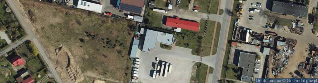 Zdjęcie satelitarne Jutex LTS Logistyka Transport Spedycja