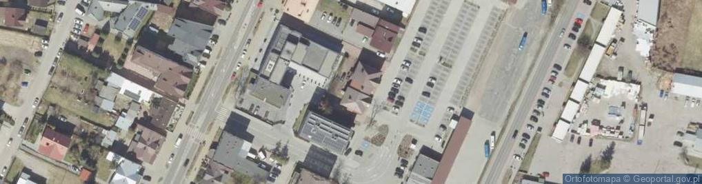 Zdjęcie satelitarne Juzwiszyn Zdzisława Pracownia Geodezyjno Kartograficzna Geodezja M Klimczak z Juzwiszyn H Borowiec
