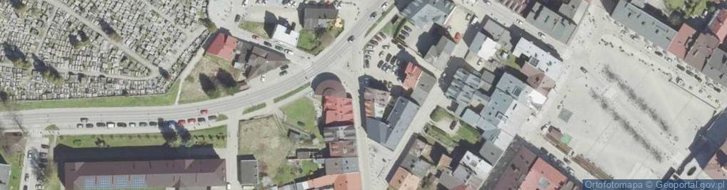 Zdjęcie satelitarne K i K Zakład Robót Wysokościowych Wspólnik Spółki Cywilnej