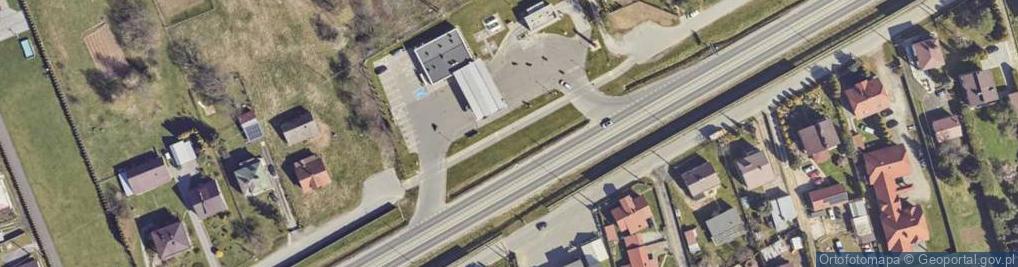 Zdjęcie satelitarne K J w Stacja Paliw nr 667 Łańcut