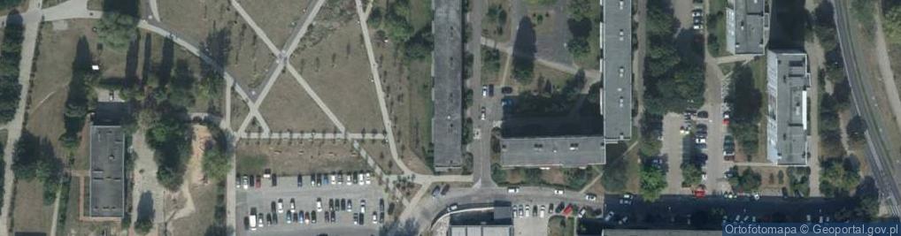 Zdjęcie satelitarne K&K Pawłuszczak