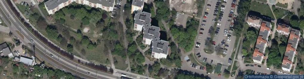 Zdjęcie satelitarne Kaczor A., Wrocław