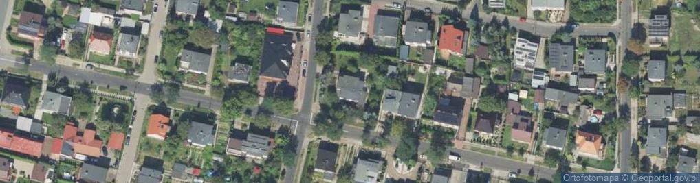 Zdjęcie satelitarne Kaja Centrum Finansów