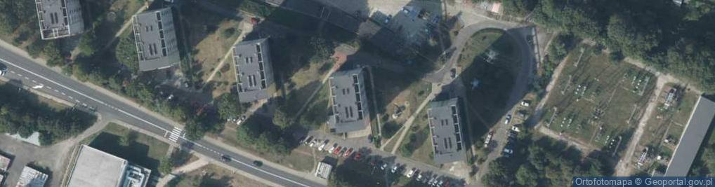 Zdjęcie satelitarne Kalisz