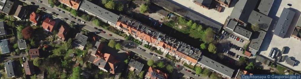 Zdjęcie satelitarne Kałka D., Wrocław