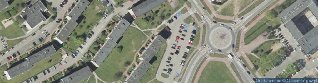 Zdjęcie satelitarne Kalwas Biuro Obsługi Budownictwa Or Bud