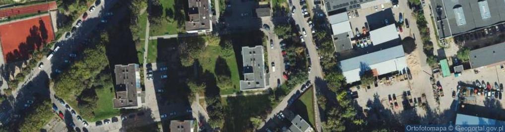 Zdjęcie satelitarne Kama Sprzedaż Hurt Detal Artykułów Przemysłowych i Spożywczych Wspólnik Spółki Cywilnej