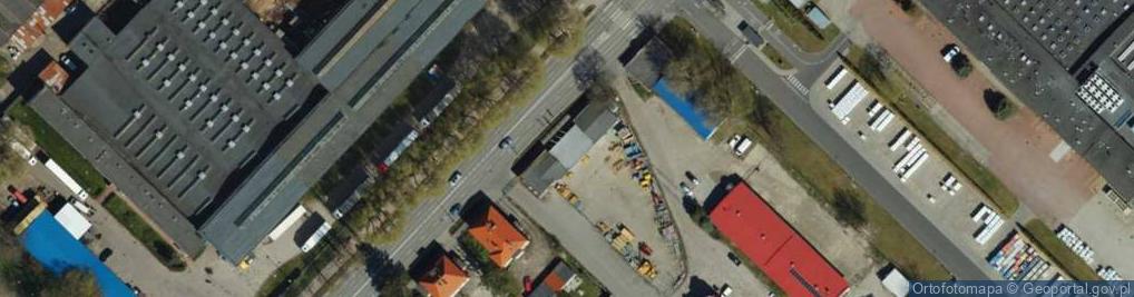 Zdjęcie satelitarne Kamet Hurtownia Narzędzi i Artykułów Metalowych Katarzyna Olech