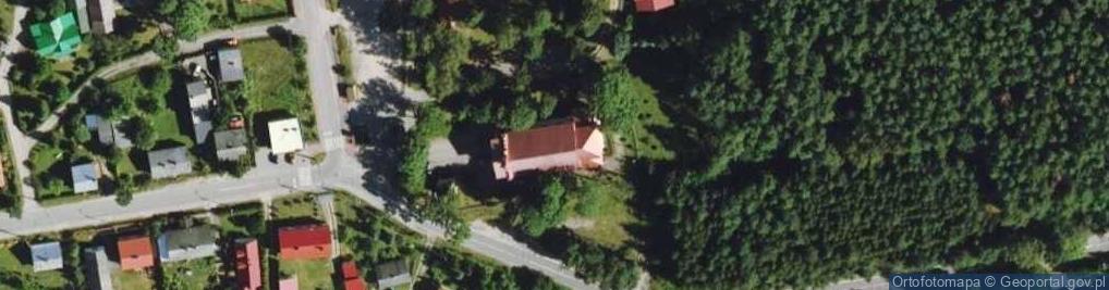 Zdjęcie satelitarne Kamieniarz Zwierz - nagrobki