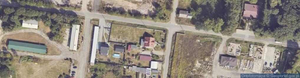 Zdjęcie satelitarne Kamienica