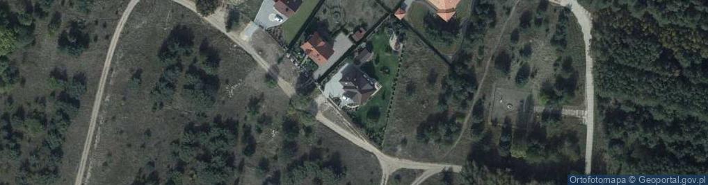 Zdjęcie satelitarne Kamil Maciejewski Projektowanie i Nadzory Budowlane Kamil Maciejewski