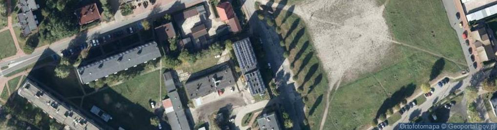 Zdjęcie satelitarne Kamil Zbroszczyk Pracownia Rękodzieła Witrażowego Habys