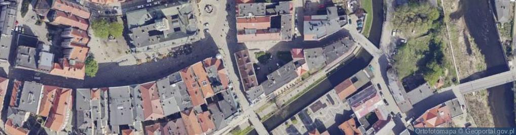 Zdjęcie satelitarne Kamyczek Małżonków Głaz Janusz Głaz Barbara