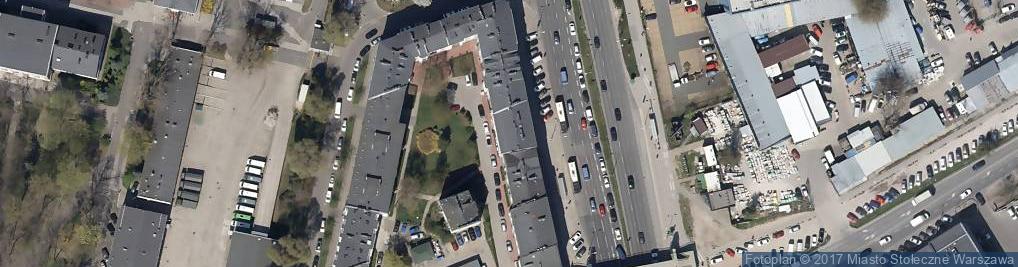 Zdjęcie satelitarne Kancelaria Czerniakowska